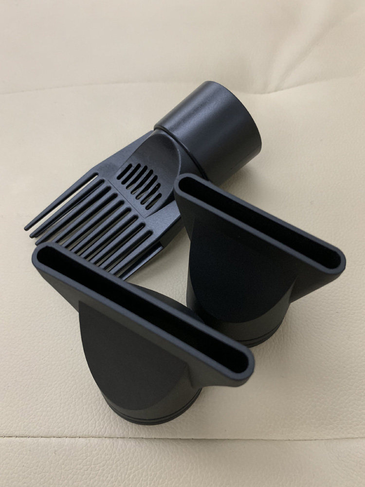 (Three Packs) Hair Dryer Nozzle Hair Dryer Flat Head Non-Universal Hair Dryer Collecting Nozzle Blowing Straight Hair Hood