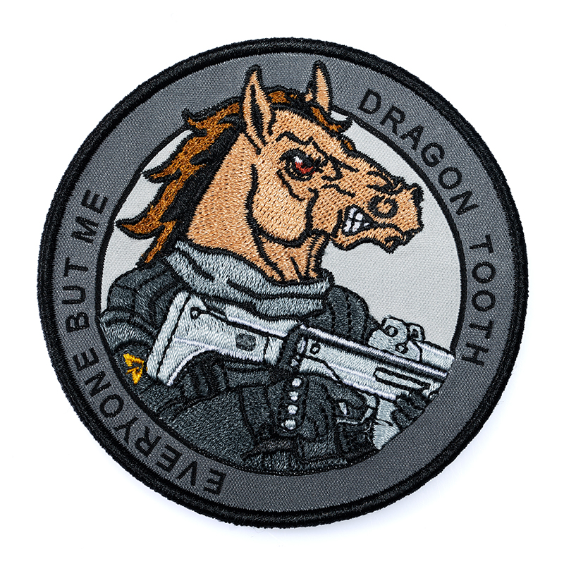 New product dragon tooth zodiac horse armband Velcro tactical armband dragon tooth tactical equipment iron blood king conduct