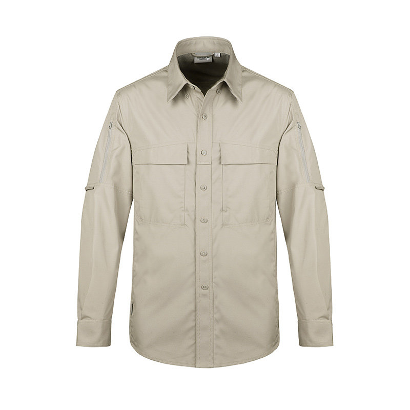 DRAGON TOOTH LONG-SLEEVED ASSAULT SHIRT MEN'S NEW LONG SLEEVE BREATHABLE LAPELS FEATURE SHIRT IRON BLOOD