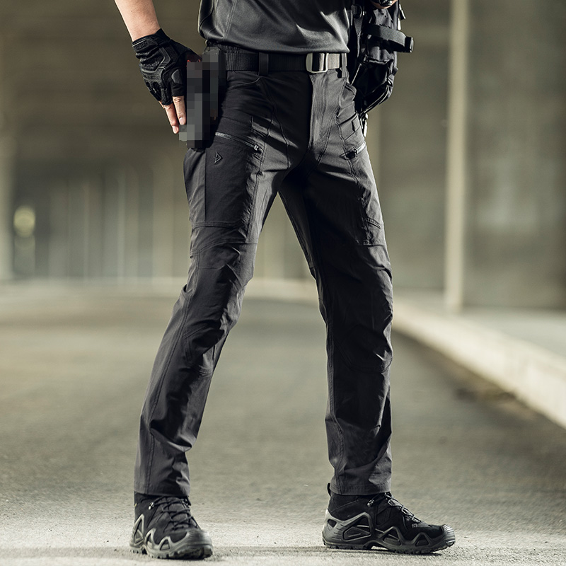 New Dragon Tooth Fighting Ling Lightweight Tactical Pants Men's Commuter Leisure Summer Slim Function Stretch Pants Thin