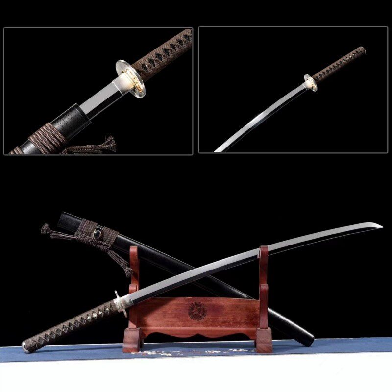 高亮镜面武士刃，古法锻造的日本居合道长刀，你值得拥有的艺术品