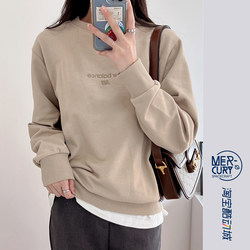 New Balance/NB spring new men and women's sports sports casual knitted sweatshirts couples pullover AMT21555