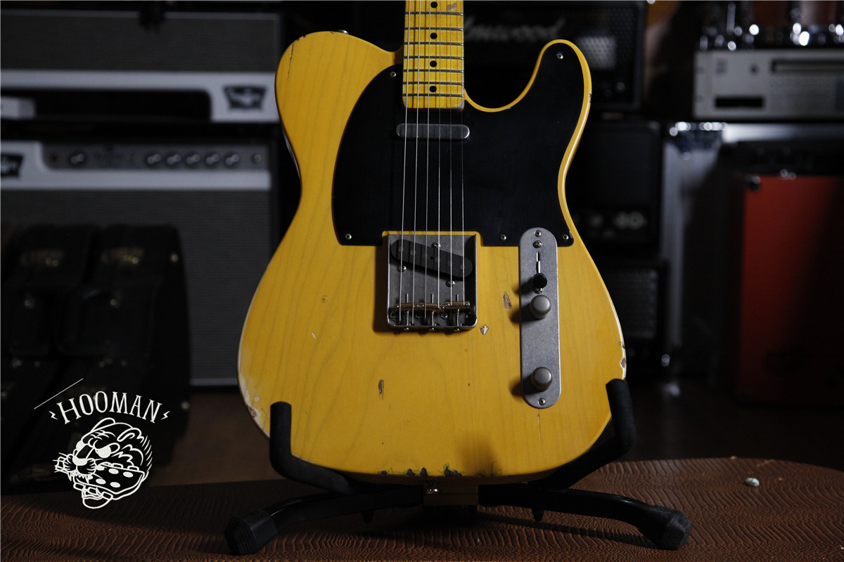 Nash Guitars Telecaster 1952 T52 One Piece Ash Body