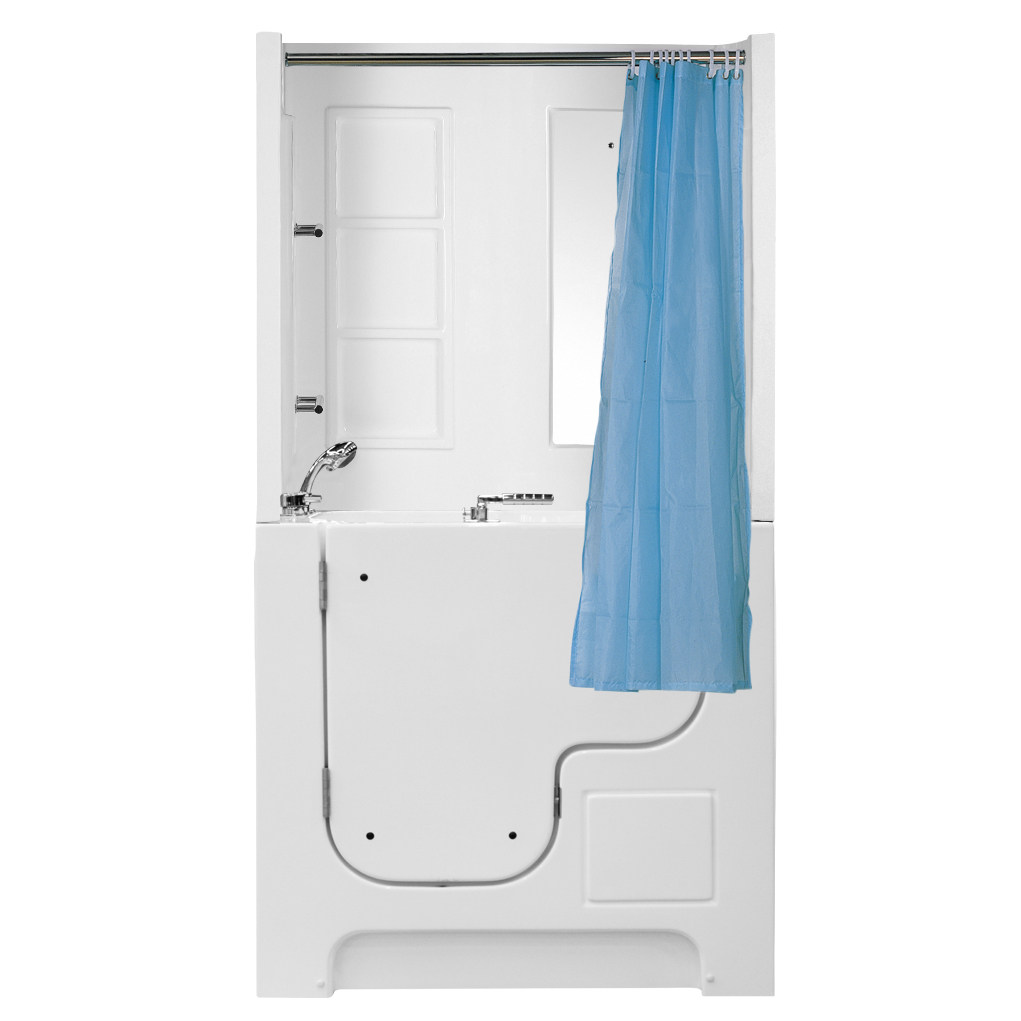 Side door open door for people with physical and mental disabilities Bathtub Seniors Sitting Style Small Bathtub Bezel Anti Splash Massage Acrylic Surf Bubble Panel