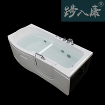 1 7-meter open door bathtub Acrylic elderly barrier-free tub Elderly surf heating constant temperature massage intelligent