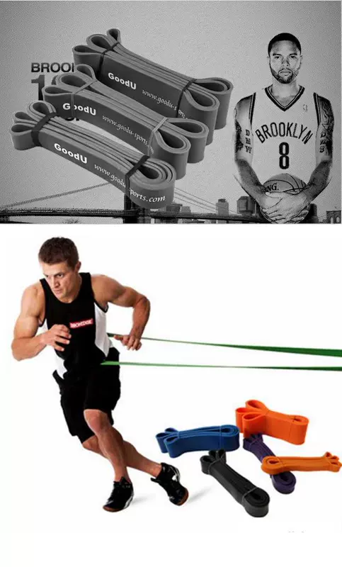 GAIFU bóng rổ thiết bị đào tạo bóng đá squat chịu lực kéo dây đàn hồi sức mạnh với dây nảy thể dục - Bóng rổ quần áo bóng rổ 