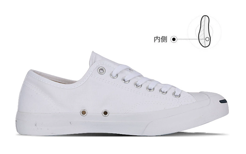 CONVERSE Giày Converse hở mũi 2018 Giày nam mới đôi nữ thấp để giúp giày thông thường 1Q698 - Plimsolls