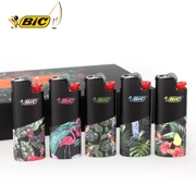 Pháp bic bic Art Jungle Party Bộ kim loại J5 Bánh xe dùng một lần Bật lửa sáng tạo Quà tặng ròng rọc - Bật lửa