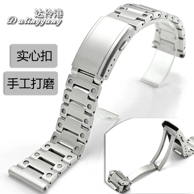 Metal Watch Strap Stainless Steel Watch Strap Watch Chain Men's Replacement for Iwc Jaeger-Lecoultre Omega Montblanc Panerai Watch Strap Metal Watch Strap Stainless Steel Watch Strap Watch Chain Men's Replacement for Iwc Jaeger-Lecoultre Omega Montblanc Panerai Watch Strap