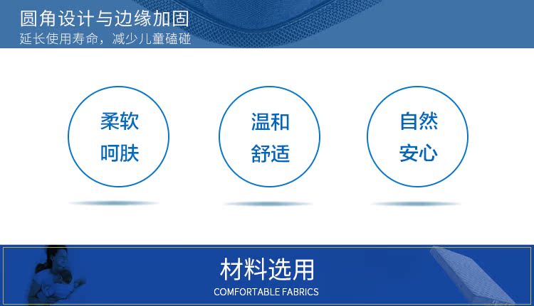 Nệm Miao Kasi đệm cao su thiên nhiên nệm lò xo tre nệm than 1,5 m 1,2m hỗ trợ M006 - Nệm nệm cao su kim cương