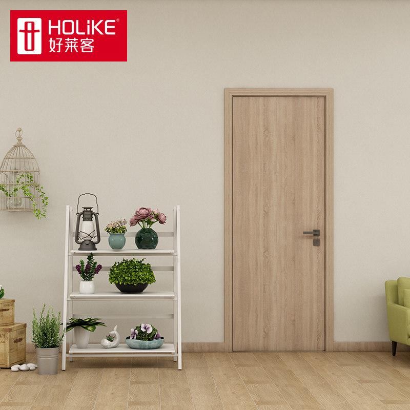 Good Lepassenger Wooden Door Bedroom Door Solid Wood Composite Door Cosmetic room door Custom room Kitchen Door Flat Stomping Door