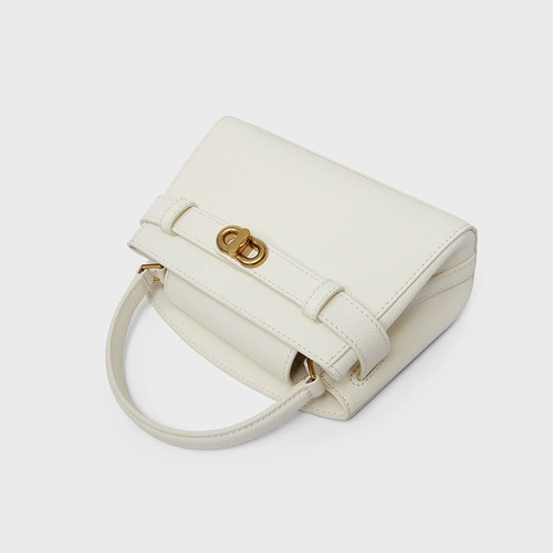 [Подарок на День матери] Летняя женская сумка CHARLES&KEITH CK2-50270880 Сумка Kelly с металлической пряжкой