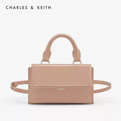 CHARLES & KEITH Shoulder Bag CK2-80671091 Fashion Bright Face Hand running bag Women