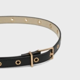 CHARLES&KEITH Легко подходящие аксессуары. CK4-32250225 женский однотонный тонкий ремень с металлической квадратной пряжкой