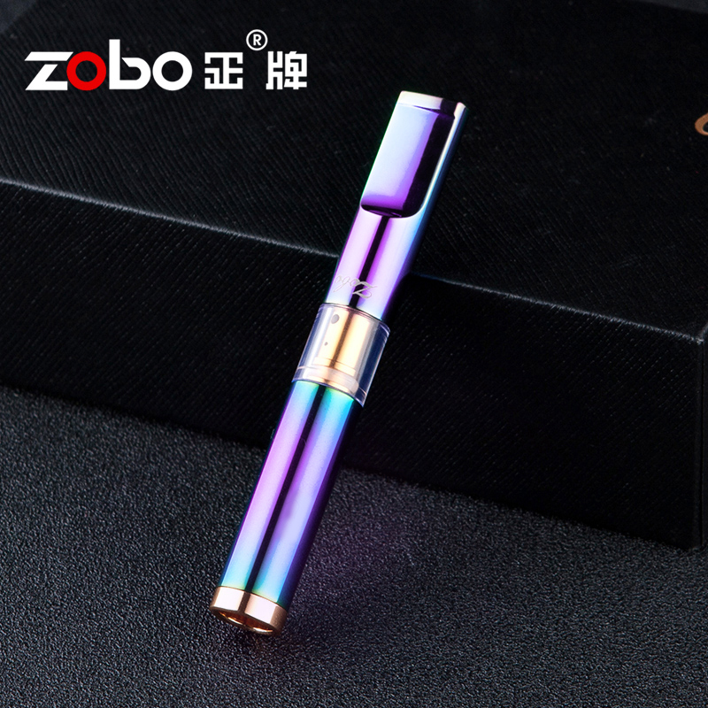 Zobo's authentic cigarette cycle type can clean multiple filters men and women's pull rod smoke healthy cigarette tobacco tobacco
