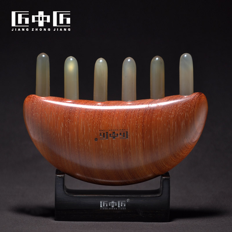 Smithman's horn massage comb male and female scalp massage comb thicker tooth thicker tooth thicker head comb