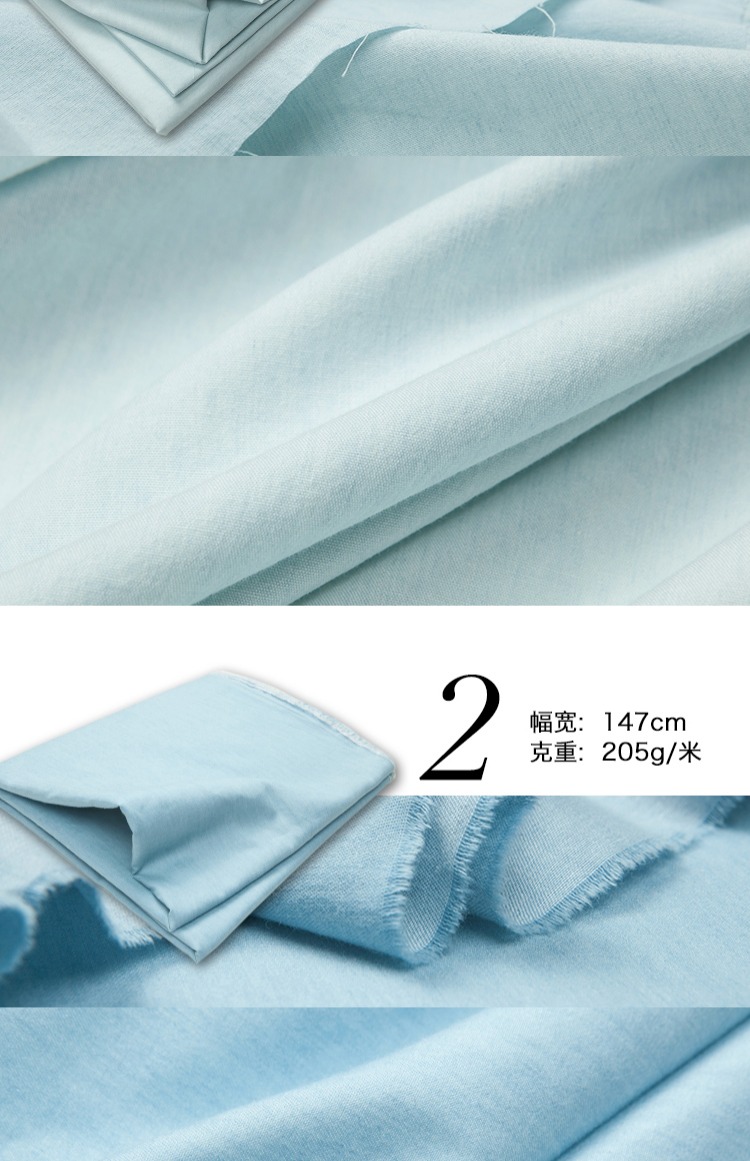 In bông vải denim denim quần mùa hè áo sơ mi mỏng phần bông vải DIY vải handmade - Vải vải tự làm vải cotton trắng