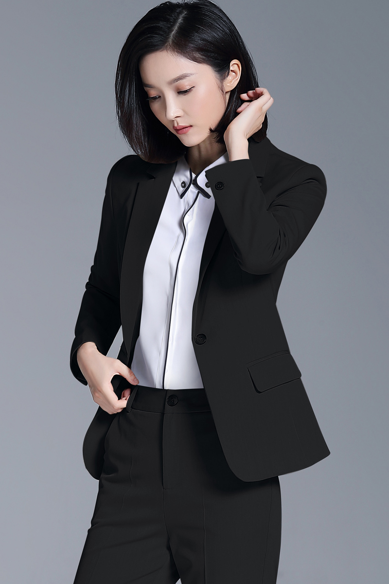 正裝女套裝職業(yè)裝氣質(zhì)西服新款修身時尚面試西裝高端商務(wù)工作服