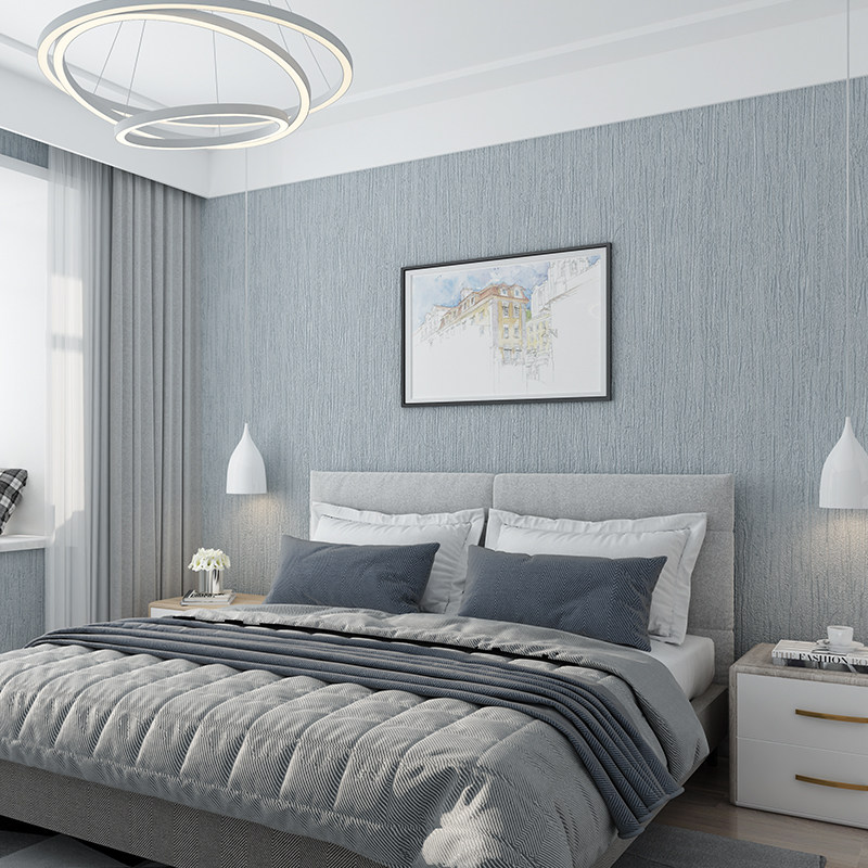 Vegetarian Color Wallpaper Silicon Algae Clay 3d StereoNordic Minimalist Book House Bedroom Living Room Pure Color Wallpaper Water Resistant Scrub