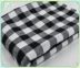 Vải kẻ sọc đen trắng vải may mặc vải kẻ ca rô khăn trải bàn rèm vải thủ công vải tự làm vải canvas họa tiết Vải vải tự làm