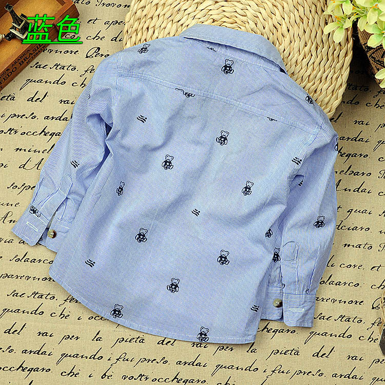 Chemise garcon à manche longue - Ref 2073225 Image 34