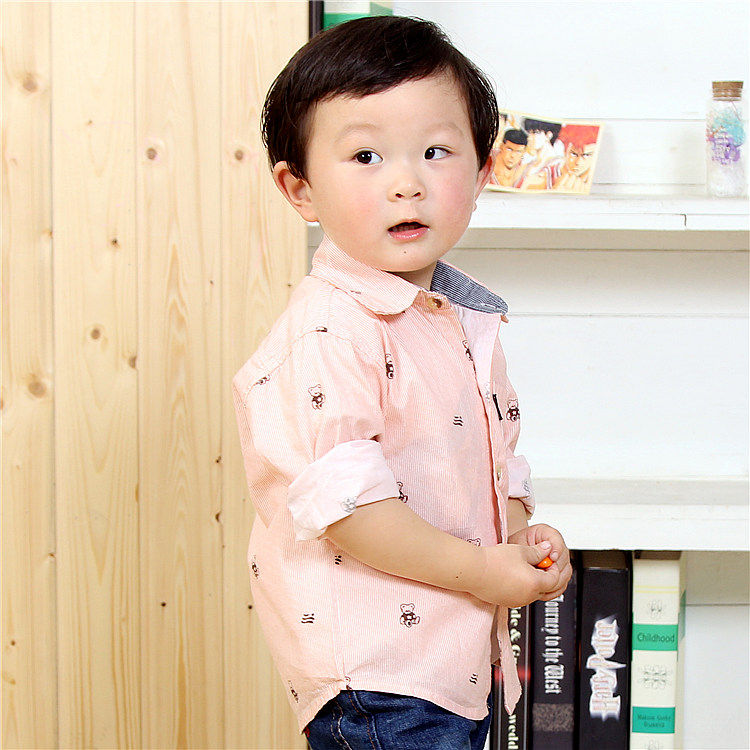 Chemise garcon à manche longue - Ref 2073225 Image 28