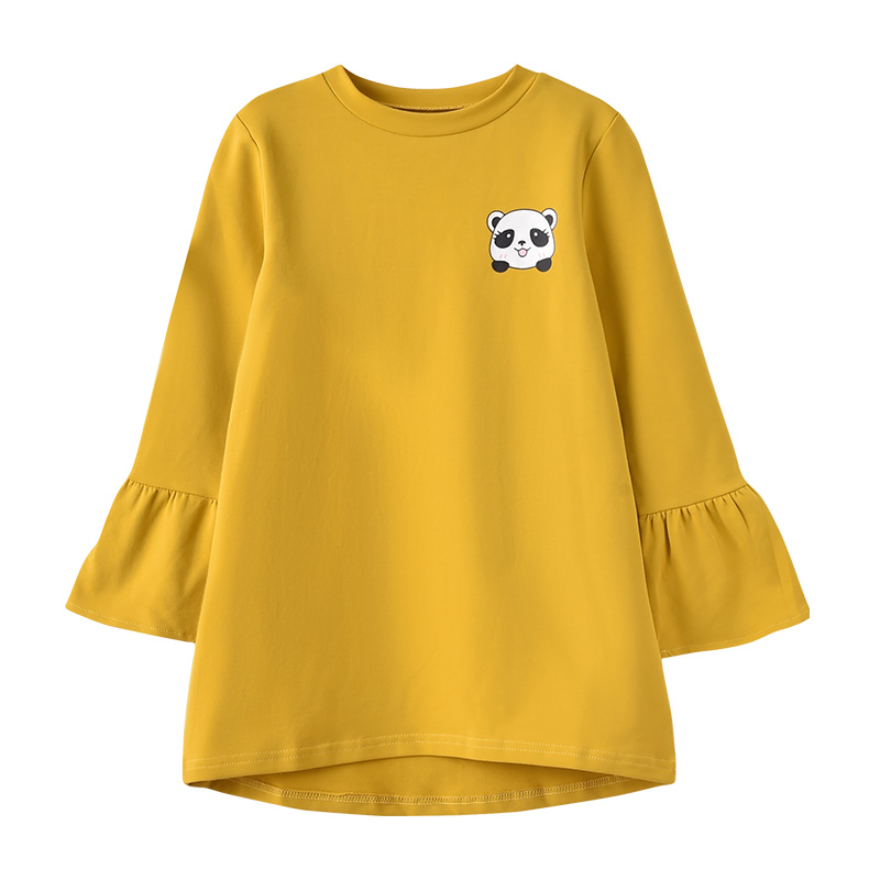 Mang Pencil Club trẻ em mùa xuân dưới 2020 New Girlhorn Long Sleeve Big Child T-shirt dành cho trẻ nhỏ.