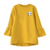 Mang Pencil Club trẻ em mùa xuân dưới 2020 New Girlhorn Long Sleeve Big Child T-shirt dành cho trẻ nhỏ. 