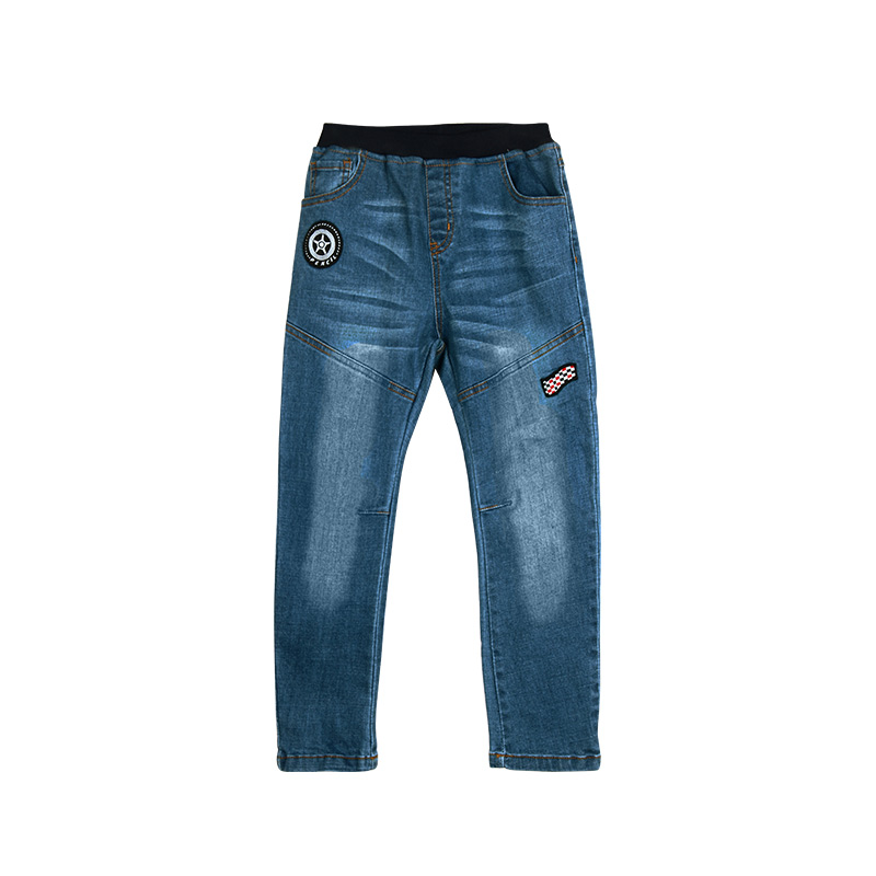 Pencil Club Kids 2020 Quần Casual mùa xuân Mang New trai Jeans Big Kids Denim quần trẻ em.