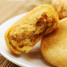 13.9元包邮  友臣散装肉松饼500g