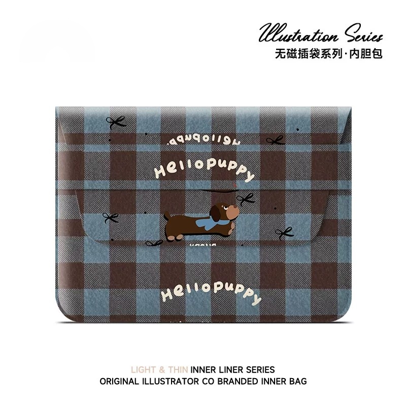 Retro Plaid Laptop Bag Suitable for Huawei Matebook 14inch Protective Case, Lenovo Xiaoxin Pro16, Apple MacBook 15.6 Flip Cover Tablet Inner Sleeve 12inch Retro Plaid Laptop Bag Suitable for Huawei Matebook 14inch Protective Case, Lenovo Xiaoxin Pro16, Apple MacBook 15.6 Flip Cover Tablet Inner Sleeve 12inch