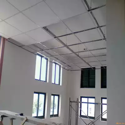 Jiaxing light steel keel partition gypsum board Silicon calcium board hanging ceiling ceiling office factory building special wall