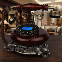 Eurostyle Retro Turntable Seat Machine American Antique Antique Telephone Home Office Fixed Telephone Wireless Card