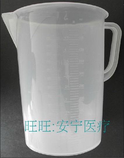 量杯1000ml塑料量杯实验用医用量杯烘培量杯全新料加厚