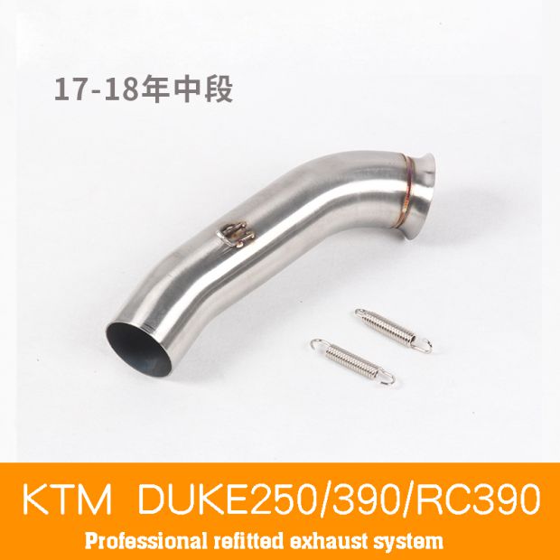 2017-18 KTM DUKE 250 DUKE390 phần giữa RC390 sửa đổi ống xả xe máy phần giữa - Ống xả xe máy pô xe tay ga
