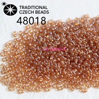 2х4мм 48018 Чешские перламутровые прозрачные бусины арахис 10г примерно 280 шт.