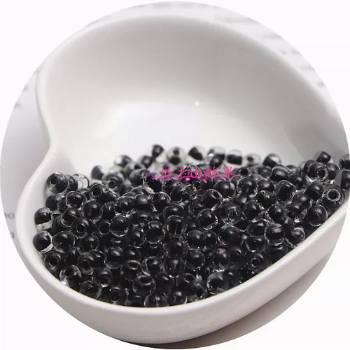 Черный стеклянный браслет из бисера ручной работы, ожерелье и серьги, аксессуар, аксессуары, DIY