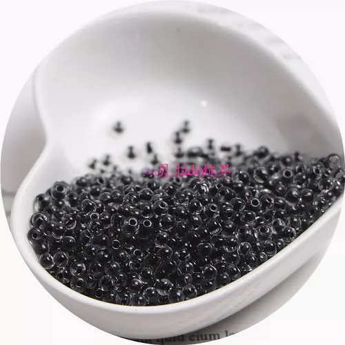 Черный стеклянный браслет из бисера ручной работы, ожерелье и серьги, аксессуар, аксессуары, DIY