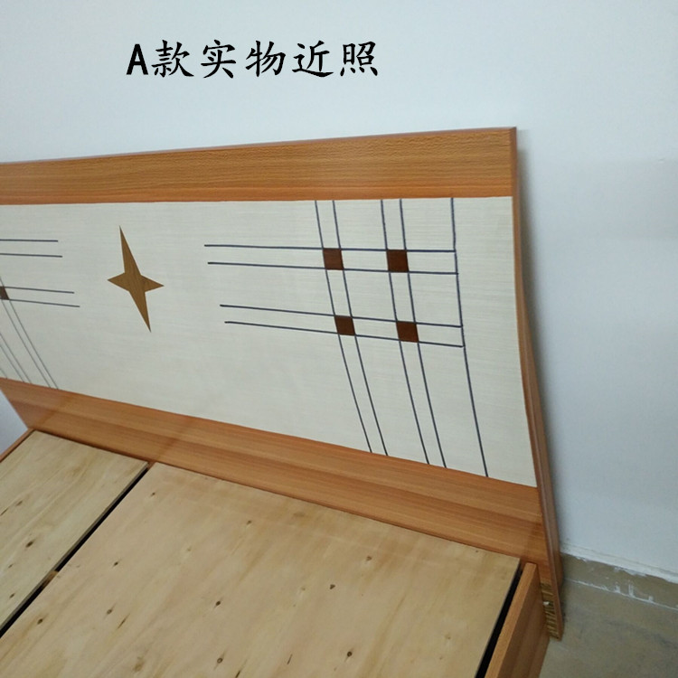 Quảng Châu, Phật Sơn, giường đôi tất cả các bảng giường gỗ 1,2m 1,5 m 1,8 m đồ nội thất cho thuê giá rẻ - Giường bộ giường ngủ