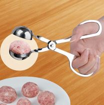 Household mold mold geometry stainless steel artifact meatballs kitchen making tremolo geometric shape meatballs