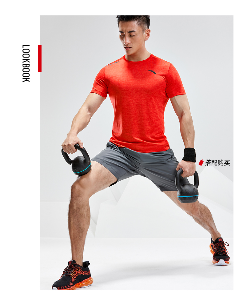 Áo thun nam tay ngắn Anta nam 2019 hè Mới thể thao nam nửa tay áo Top nam T Trang web chính thức - Áo phông thể thao áo thun the thao nữ