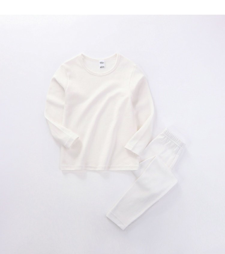Đồ lót cotton cho trẻ em Disney Không có chất huỳnh quang cho bé trai và bé gái bằng vải cotton mùa thu nguyên chất cho bé mùa thu và áo mùa đông quần giữ nhiệt trẻ em