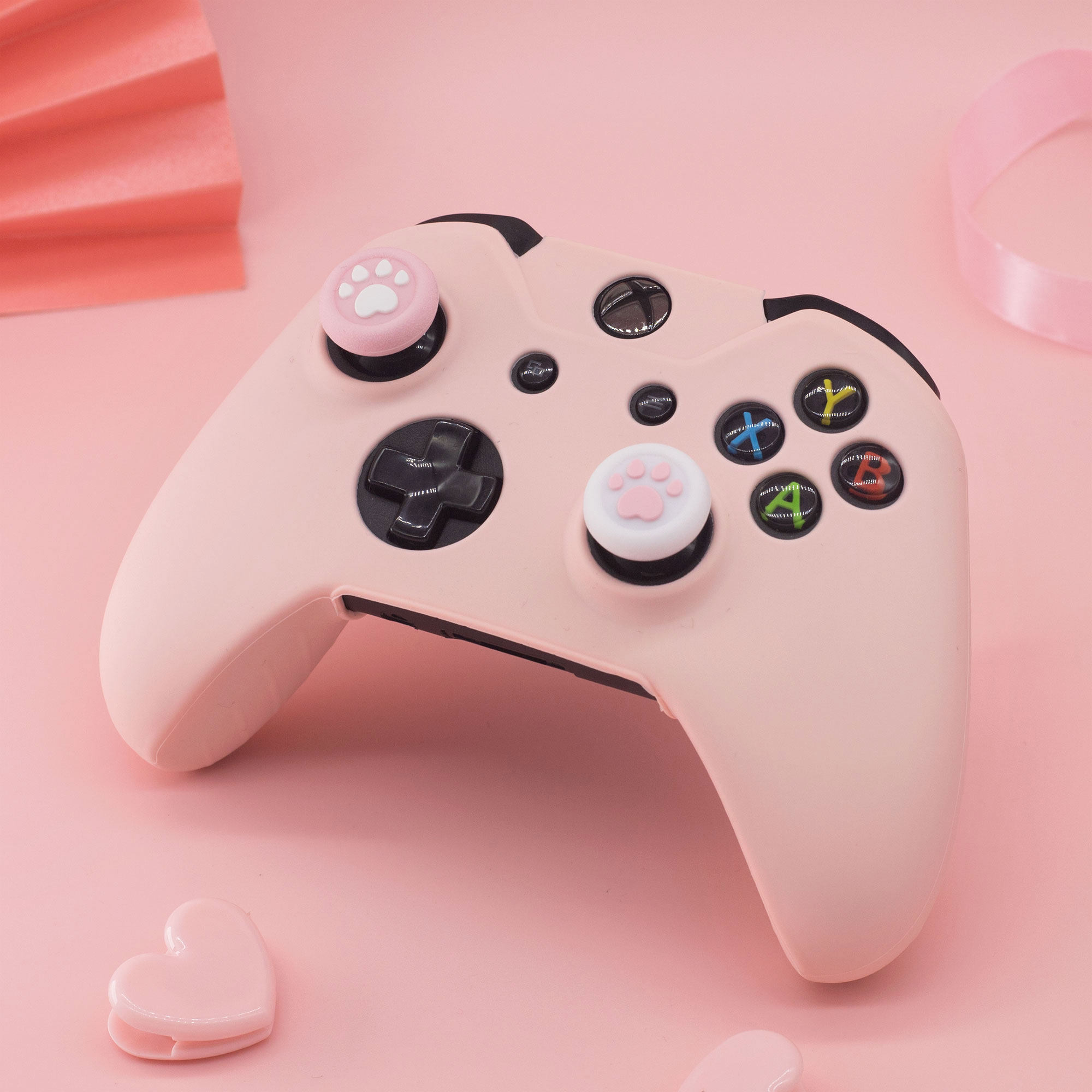 Ручка XBOXONE силиконовый рукав Ручка серии XBOX защитный рукав мягкая ручка для игр мягкий резиновый рукав, не скользящий и защищающий от пота Изображение 1