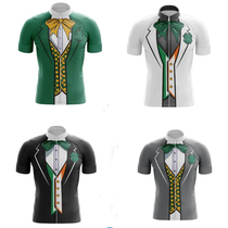 New summer comfortable fashion casual slim bike riding sportswear breathable sweat men short sleeve top