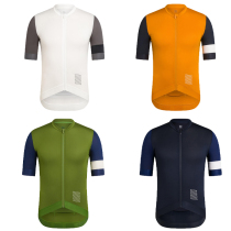 2021 summer comfortable leisure rapha mountain bike Sports riding clothing through mens short sleeve shorts