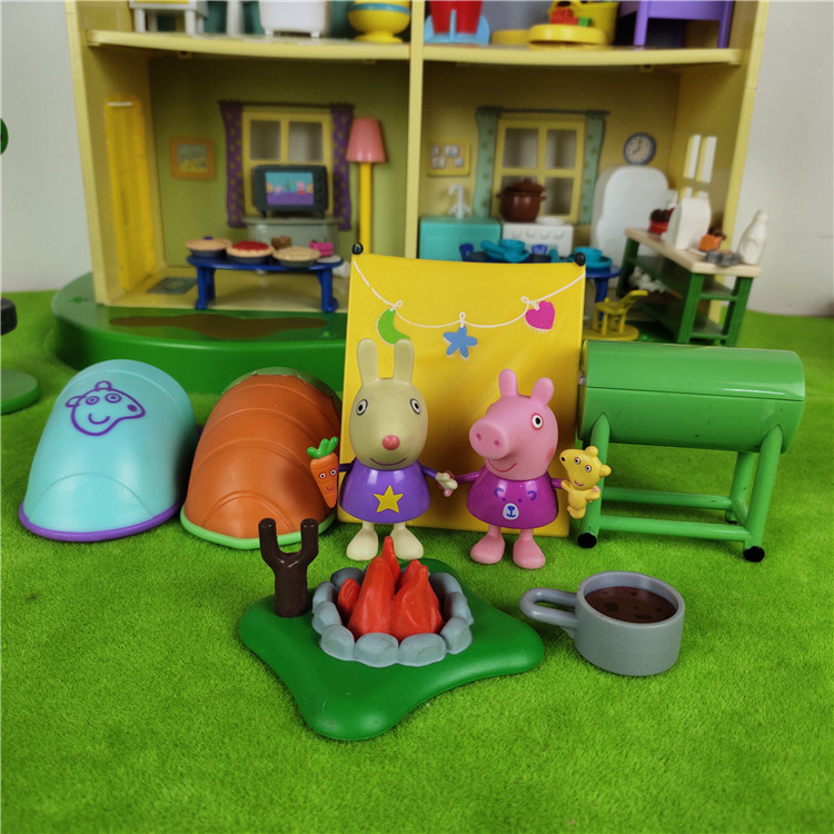 Peppa Pig Bulk Purple Sleeping Bag Camping Set Grill Campfire Soup Pot