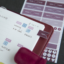 Core Mo index sticker Office learning stationery Number serial number classification Sticker Hand account diary instruction sticker