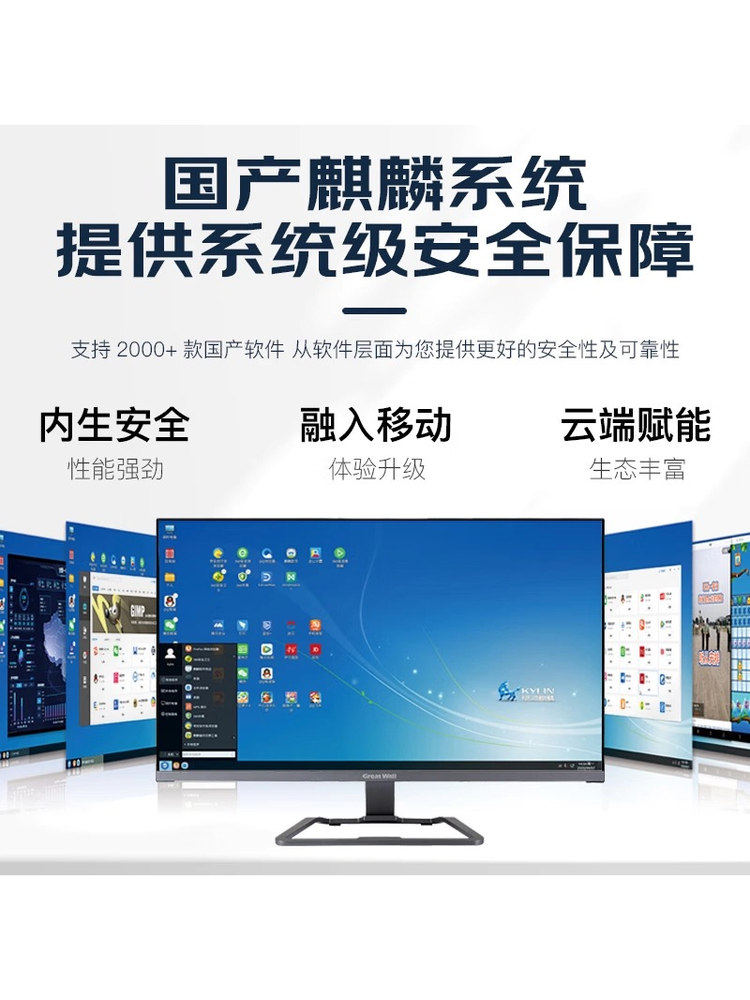 Asus Domestic Computer Server Arm Architecture Processor Longxin 3A6000 3C6000 Workstation Galaxy Kirin V10 System Xianma