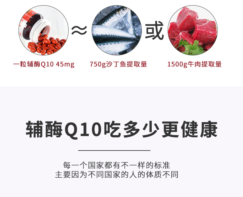 诺惠牌辅酶Q10胶囊5瓶