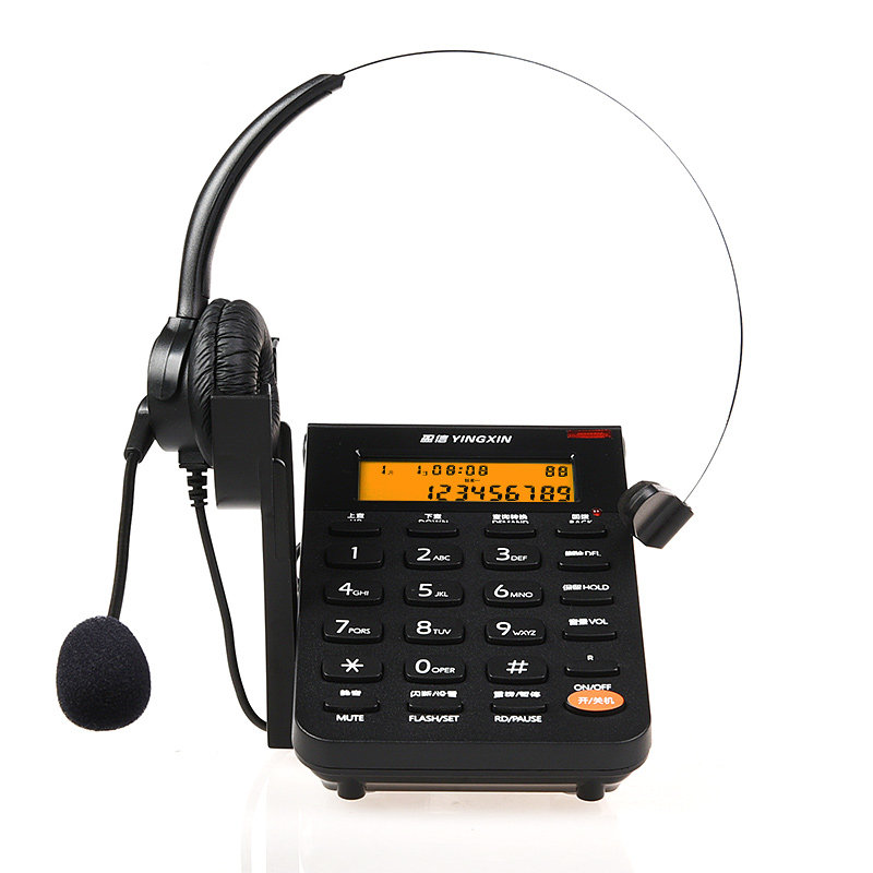 The Yingxin 288 is called the central telephone customer's customer service landline telephone operator ear-phone-phone computer recording